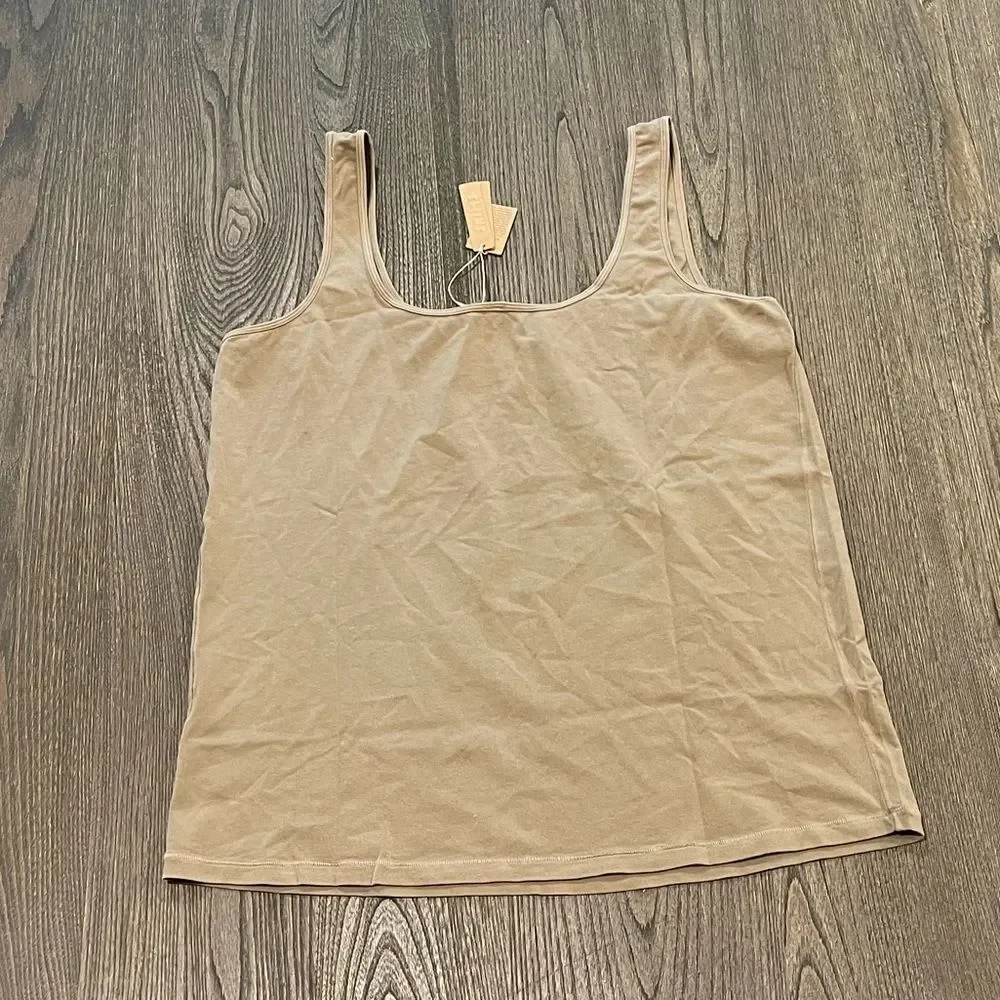 NWT Skims New Vintage Scoop Neck Tank Desert Size 4X - Picture 4 of 4
